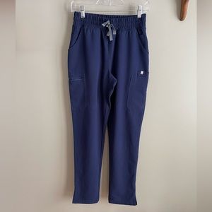 FIGS Navy Yola High Waisted Scrub Pants